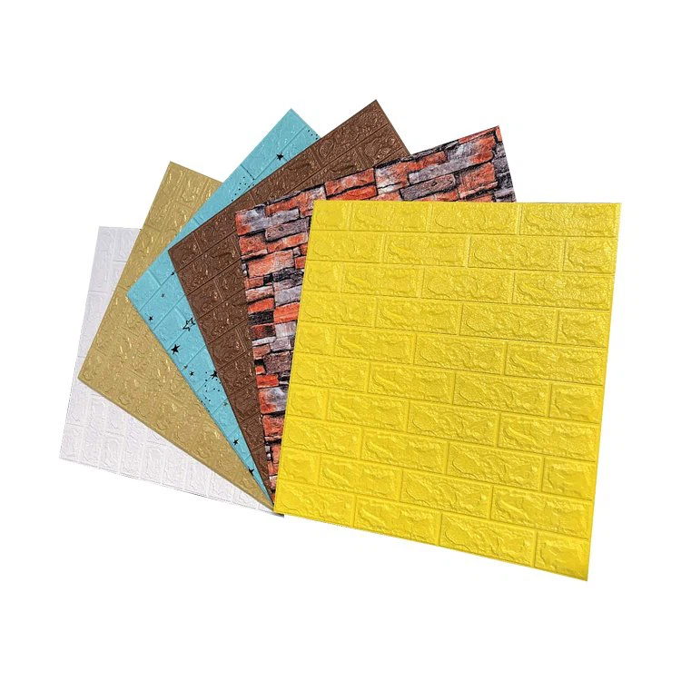 Brick Foam 3D Wallpaper Adhesive Stone Pattern Wall Sticker for Wall Covering