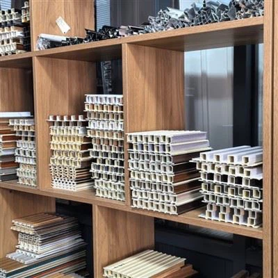 Interior WPC Panels With Stripes For Decoration